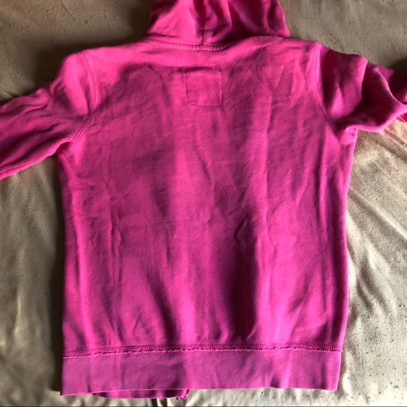 Pink Aeropostale Hoodie/Sweater Zip Vest XS - Picture 5 of 8